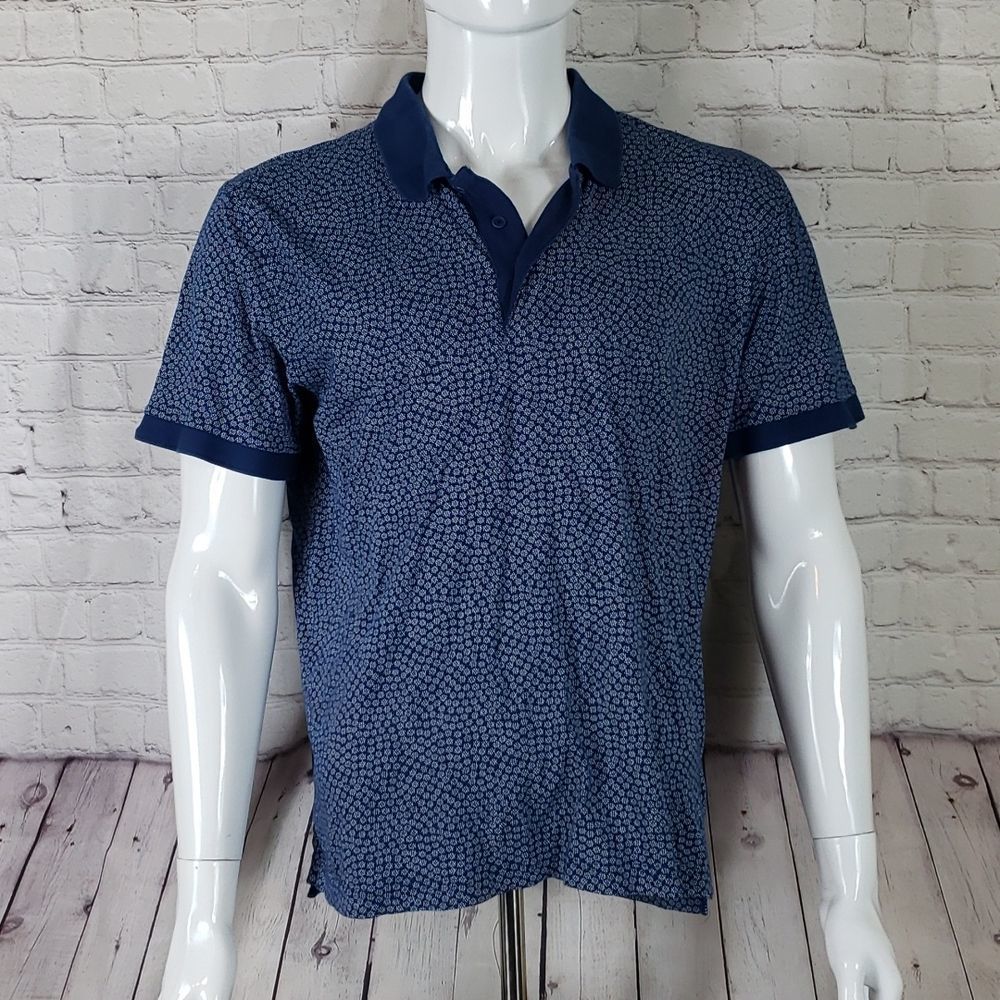 Brooks Brothers Red Fleece Size XL Short Sleeve Polo Shirt 100% Cotton Blue